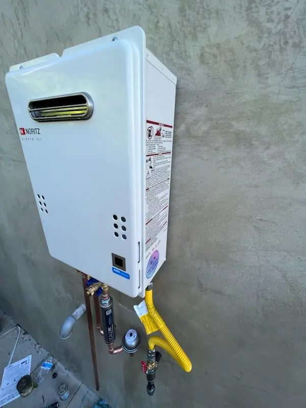 Tankless water heater installation for Shorts Corner homes